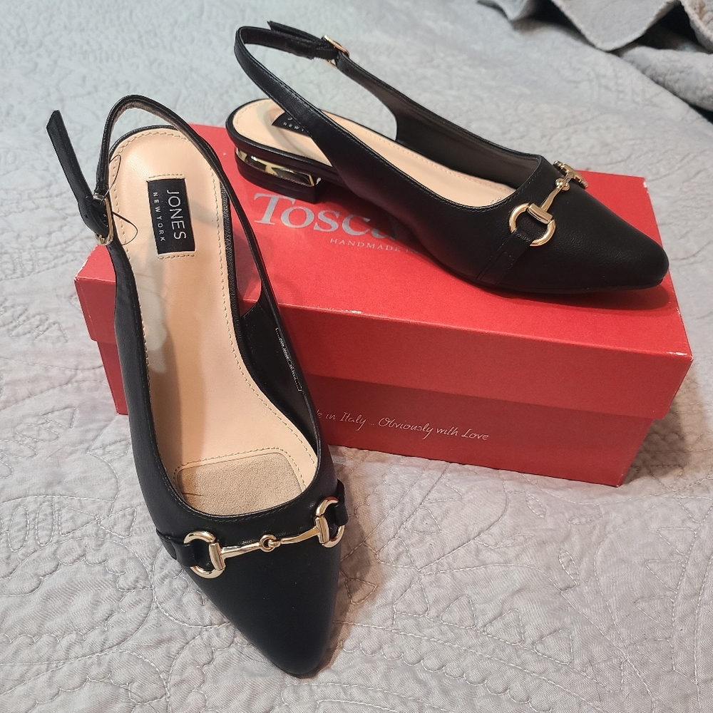 Jones New York Sling Back Flats